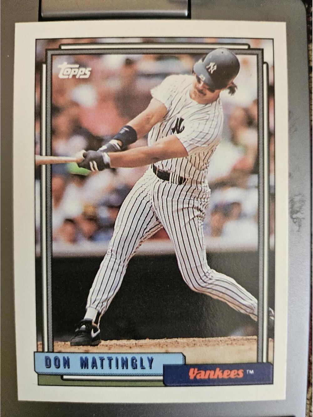 1992 Topps #300 Don Mattingly